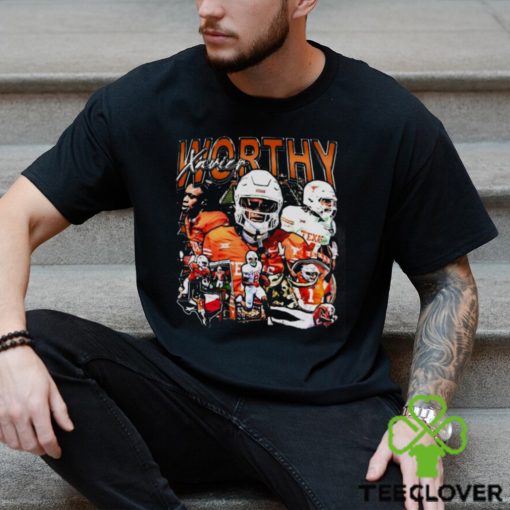 Xavier Worthy Texas Graphic Shirt