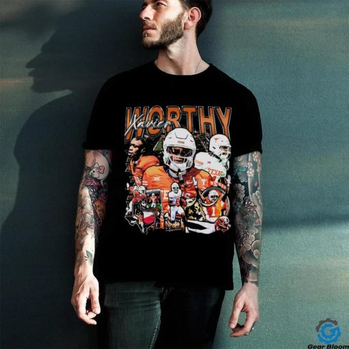 Xavier Worthy Texas Graphic Shirt