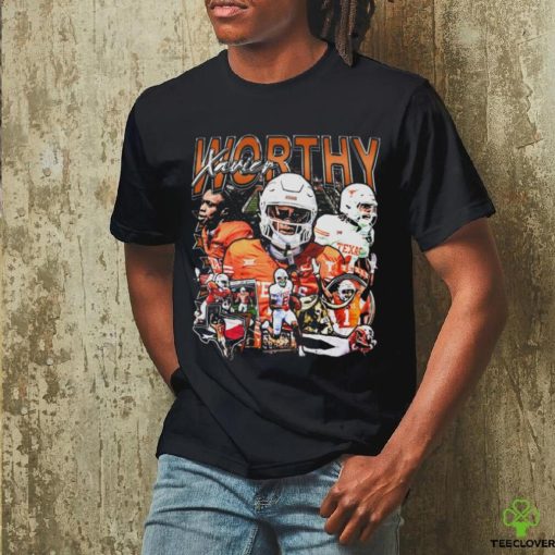 Xavier Worthy Texas Graphic Shirt