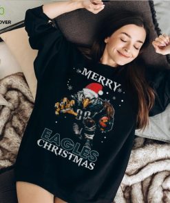 Merry Eagles Christmas T Shirt 2 Merry Eagles Christmas T Shirt