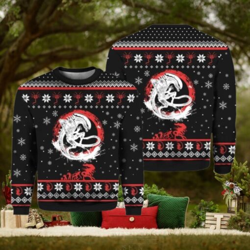 Xenomorph Alien Christmas Ugly Sweater