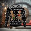 Carolina Hurricanes Skull Flower Ugly Christmas Ugly Sweater