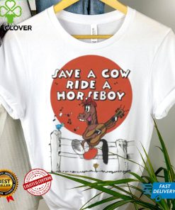 Save A Cow Ride A Horseboy T Shirt