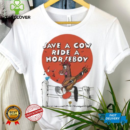 Save A Cow Ride A Horseboy T Shirt