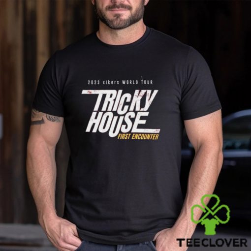 Xikers 2023 World Tour T Shirt Tricky House First Encounter In Us Sweatshirt Merch Unisex