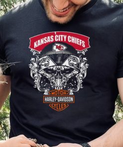Skull Kansas City Chiefs T Shirt Nfl Football Gift For Fan2