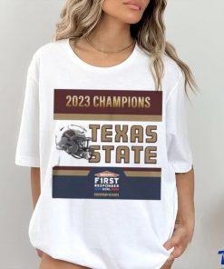 Texas State Bobcats Football Are 2023 First Responder Bowl Champions Shirt 1 Texas State Bobcats Football Are 2023 First Responder Bowl Champions Shirt