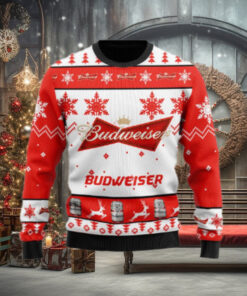 Xmas Budweiser Ugly Sweater