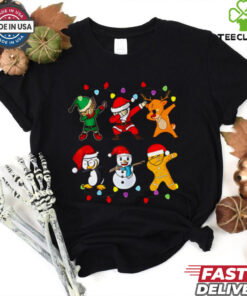 Xmas Dabbing Santa Elf Christmas Classic T Shirt