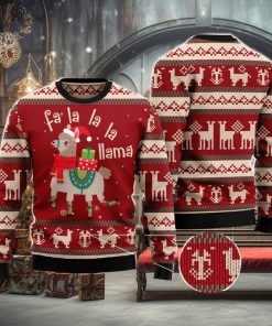 Xmas Gift Llama Lalala Men And Women Christmas Gift 3D Ugly Christmas Sweater