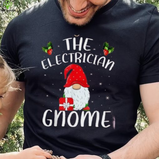 Xmas Holiday Family Matching The Electrician Gnome Christmas Unisex Shirt