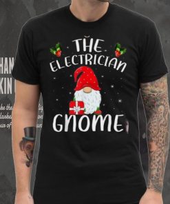 Xmas Holiday Family Matching The Electrician Gnome Christmas Unisex Shirt