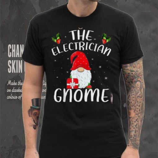 Xmas Holiday Family Matching The Electrician Gnome Christmas Unisex Shirt