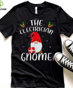 Xmas Holiday Family Matching The Electrician Gnome Christmas Unisex Shirt