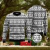 Carolina Panthers Grinch Snowflake Pattern Ugly Sweater Christmas