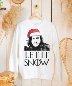 Xmas Let it Snow Funny Christmas Mens T Shirt