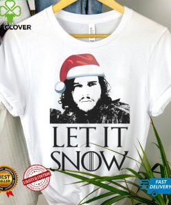 Xmas Let it Snow Funny Christmas Mens T Shirt