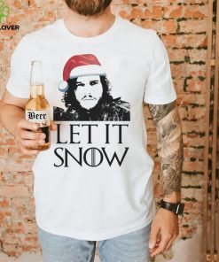 Xmas Let it Snow Funny Christmas Mens T Shirt