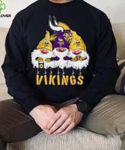 Xmas Mery Christmas Gnomies Minnesota Vikings Christmas New Design T Shirt