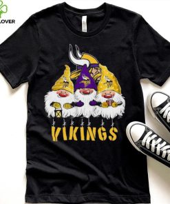 Xmas Mery Christmas Gnomies Minnesota Vikings Christmas New Design T Shirt