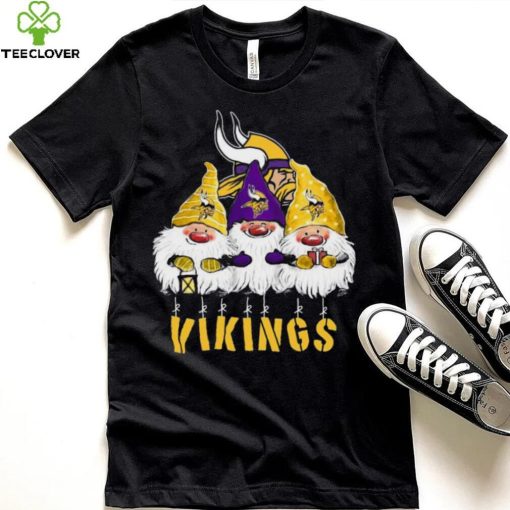 Xmas Mery Christmas Gnomies Minnesota Vikings Christmas New Design T Shirt