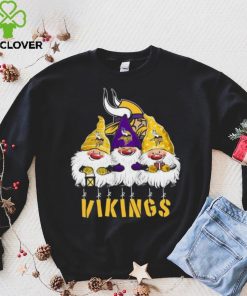 Xmas Mery Christmas Gnomies Minnesota Vikings Christmas New Design T Shirt