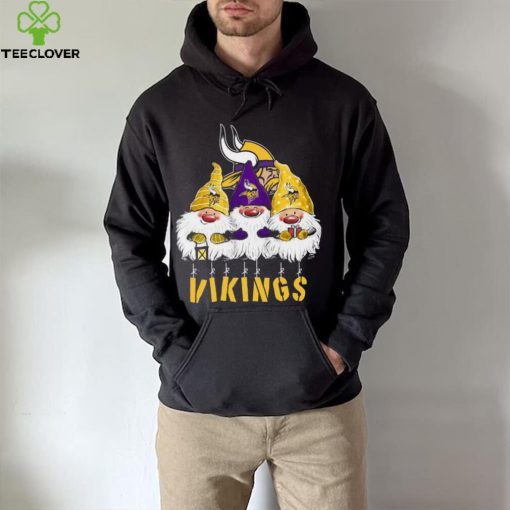Xmas Mery Christmas Gnomies Minnesota Vikings Christmas New Design T Shirt
