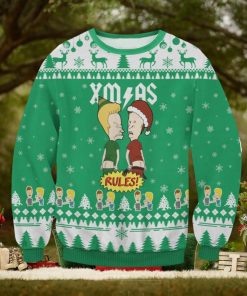 Xmas Rules Ugly Sweater Christmas Gift