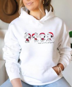 Xmas Santa Snoopy ooh ahh thats it Im not going christmas 2023 hoodie, sweater, longsleeve, shirt v-neck, t-shirt