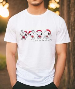 Xmas Santa Snoopy ooh ahh thats it Im not going christmas 2023 hoodie, sweater, longsleeve, shirt v-neck, t-shirt