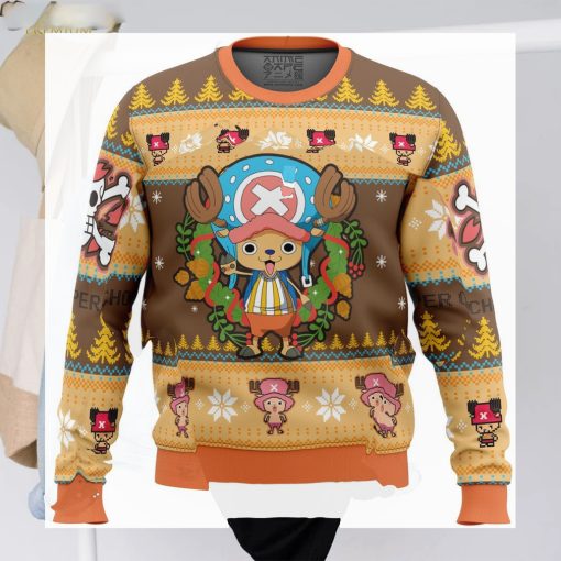 Xmas Tony Chopper One Piece Ugly Christmas Sweater