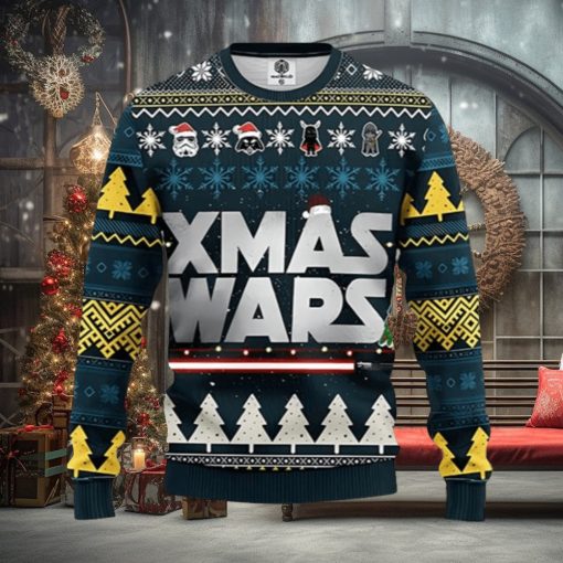 Xmas Wars Star Wars Ugly Christmas Sweater Xmas 3D Printed Christmas Sweater Gift
