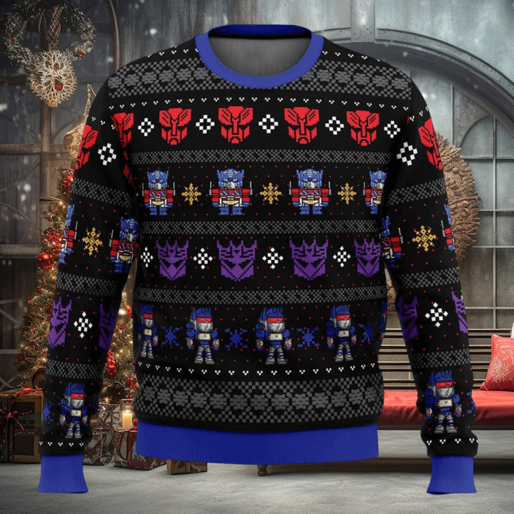 Transformers sales ugly sweater