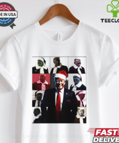 Xmas president era Santa Hat T Shirt 3 Xmas president era Santa Hat T Shirt