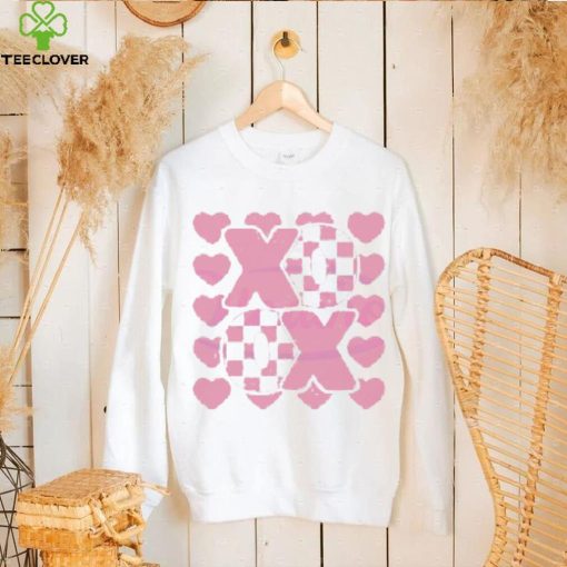 Xoxo checkered valentines day 2023 hoodie, sweater, longsleeve, shirt v-neck, t-shirt