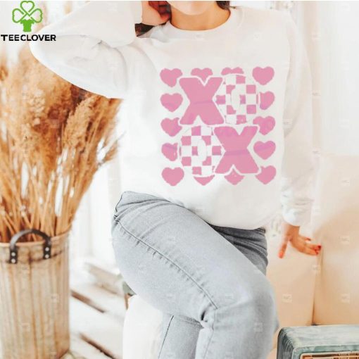 Xoxo checkered valentines day 2023 hoodie, sweater, longsleeve, shirt v-neck, t-shirt