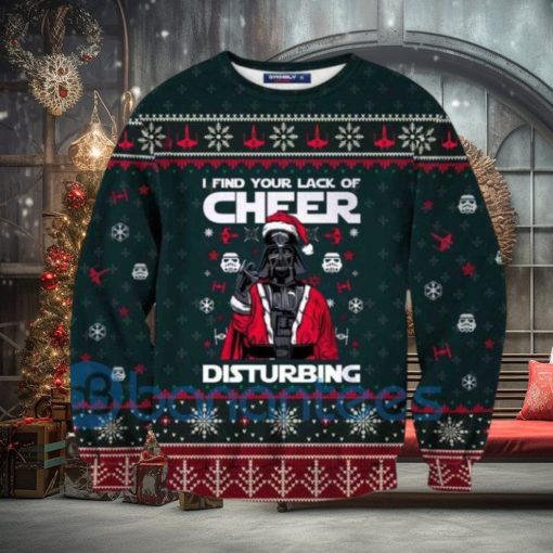 Cheer Disturbing Star Wars Ugly Christmas All Over Printed 3D Sweater