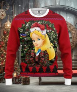 Alice In Wonderland Noel Mc ugly Christmas sweater