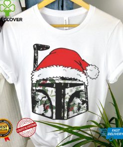 Santa Hunter Helmet Christmas T shirt