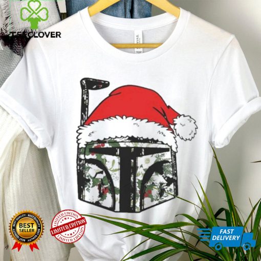 Santa Hunter Helmet Christmas T hoodie, sweater, longsleeve, shirt v-neck, t-shirt