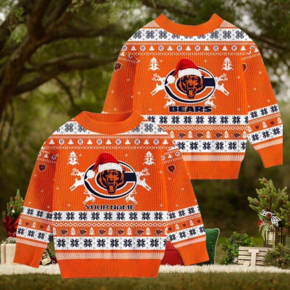 NFL Chicago Bears 2024 Christmas Ugly Sweater NFL Chicago Bears 2024 Christmas Ugly Sweater