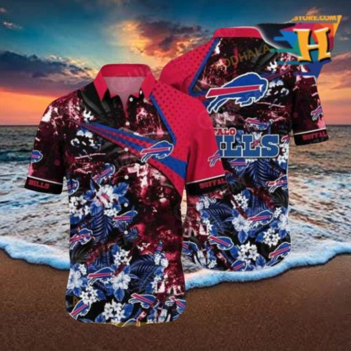 Buffalo Bills NFL Hawaiian Shirt Tropical Patterns Summer For Sports Fans NFL