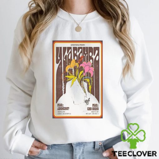 Y La Bamba Jan 23 2024 Slo Brew Poster hoodie, sweater, longsleeve, shirt v-neck, t-shirt