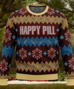 Akira Happy Pill Christmas sweater