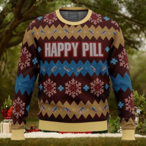 Akira Happy Pill Christmas sweater