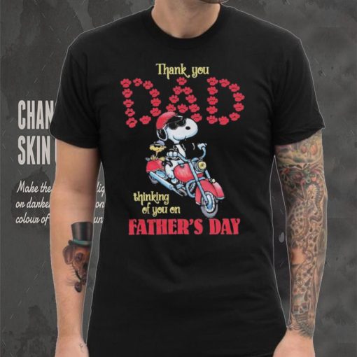 Snoopy Thank You Dad Thinking Of You On Father’s Day hoodie, sweater, longsleeve, shirt v-neck, t-shirt