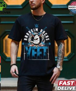 YEET Anaheim Ducks Hockey logo shirt