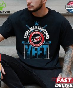 YEET Carolina Hurricanes Hockey logo shirt