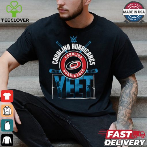 YEET Carolina Hurricanes Hockey logo shirt