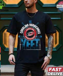 YEET Carolina Hurricanes Hockey logo shirt